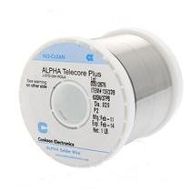 Alpha - Telecore Plus 63Sn/37Pb Wire Solder - .020" Diameter P2, 1 Pound Spool