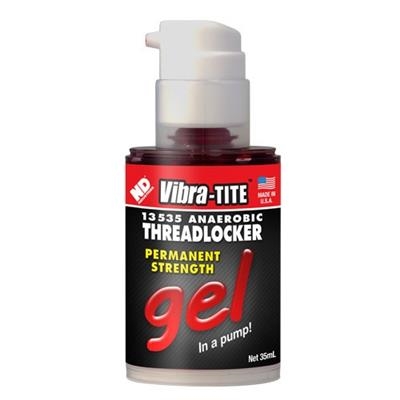 Vibra-Tite - Threadlocker - Permanent Strength Gel - 35 ml Pump Bottle