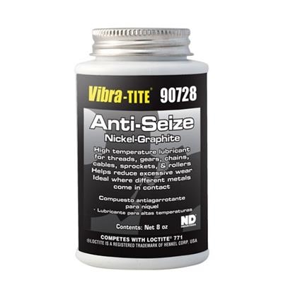 Vibra-Tite - Anti-Seize Nickel Compound - 8 ounce Brush Top Jar