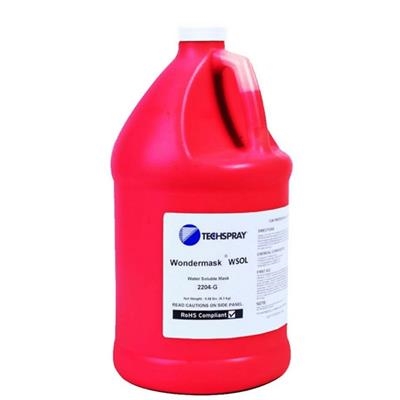 Techspray - Wondermask Wsol Water Soluble Mask - 1 Gallon Jug