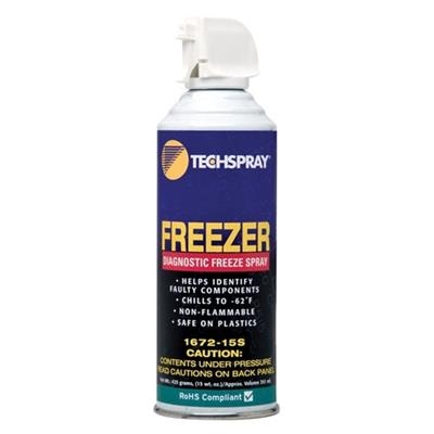 Techspray - Diagnostic Freeze Spray - 15 Ounce Aerosol Can