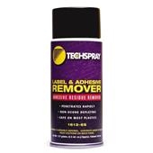 1613-6S, Techspray - Label and Adhesive Remover - 4.5 Ounce Aerosol Can