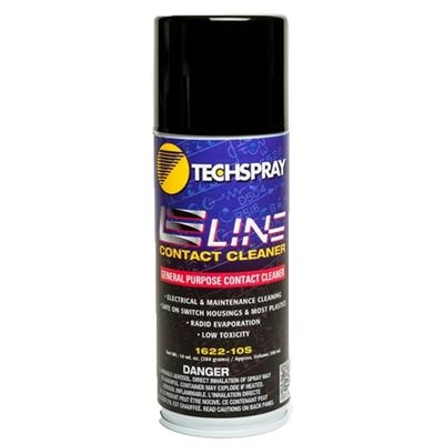 Techspray - E-Line Contact Cleaner - 10 Ounce Aerosol Can