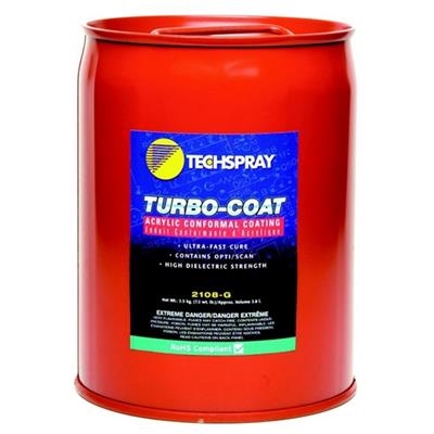 Techspray - Turbo-Coat Acrylic Conformal Coating - 1 Gallon Pail