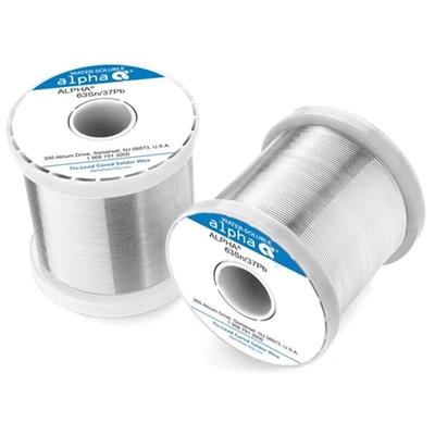 Alpha - Telecore HF-850 63Sn/37Pb Wire Solder - .020" Diameter P2, 1 Pound Spool