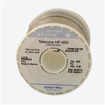 Alpha - Telecore HF-850 63Sn/37Pb Wire Solder - .032" Diameter P2, 1 Pound Spool