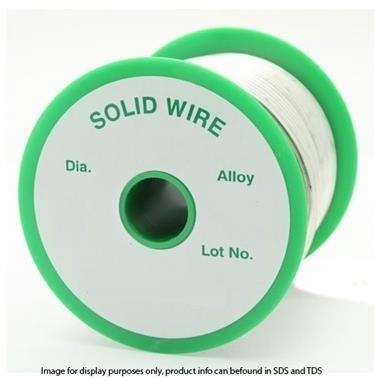 Alpha - Solid SACX Plus 0807 Wire Solder - .078" Diameter, 4 Pound Spool - Priced Per Pound