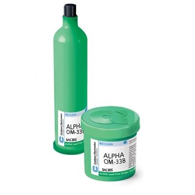 Alpha - OM-338 SAC305 Particle Size 3 Solder Paste - 600 Gram Cartridge