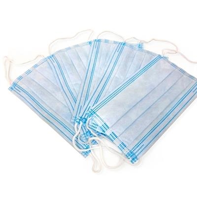 Disposable Face Mask - 3 Ply - 50 Pack