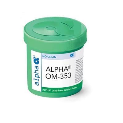 Alpha - OM-353 SAC305 Particle Size 5 Solder Paste - 600 Gram Cartridge