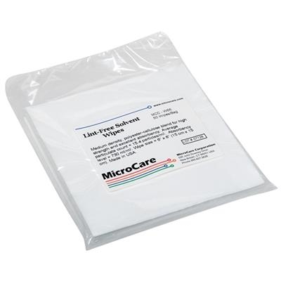 MicroCare - Lint Free Non Woven Wipes, 6" x 6" - 50 Count