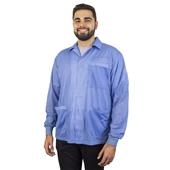 73760, Desco - Statshield Jacket with Cuffs - Blue - Large